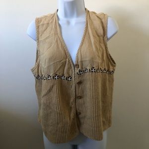 Tan Vest